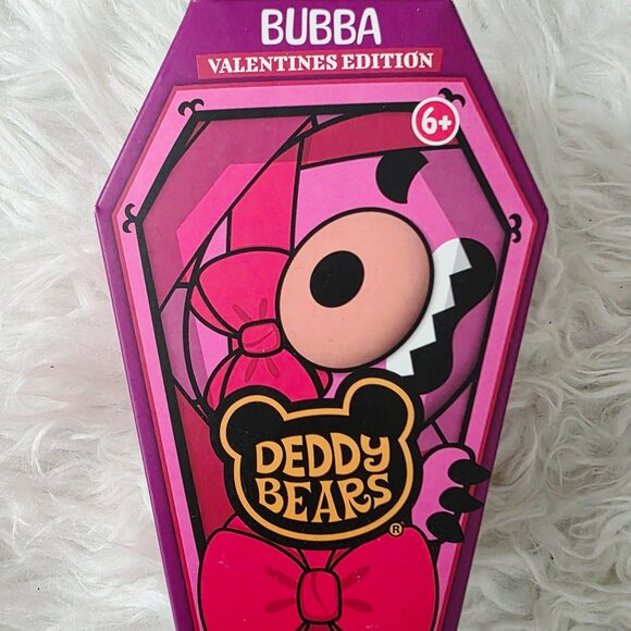 NIB Deddy Bears Lil'Coffin Dodgers Bubba Plush (Valentines Edition), Sealed - Picture 1 of 6